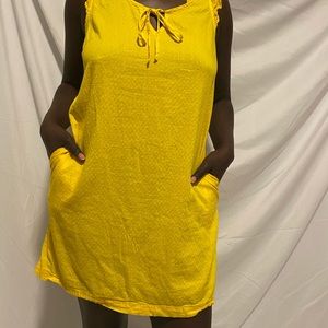 Yellow Old Navy dress